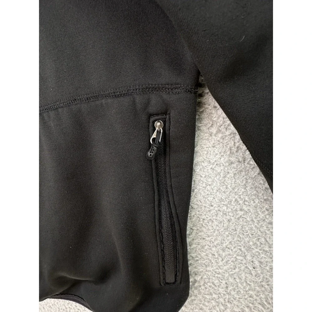 VTG Patagonia Mens XL Black Full Zip Cycling Track Jacket 24320 Made In The USA